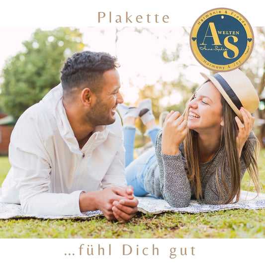Plakette Harmonie & Freude