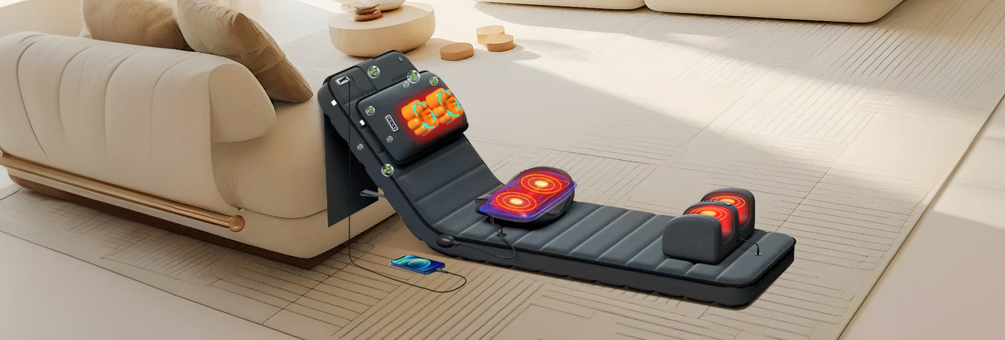 Shiatsu Massagematratze 4D